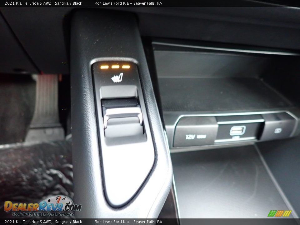 2021 Kia Telluride S AWD Sangria / Black Photo #16