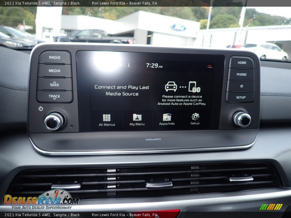 2021 Kia Telluride S AWD Sangria / Black Photo #17