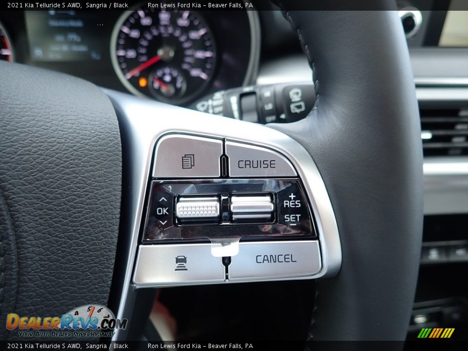 2021 Kia Telluride S AWD Sangria / Black Photo #19