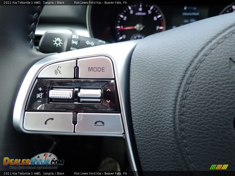 2021 Kia Telluride S AWD Sangria / Black Photo #20