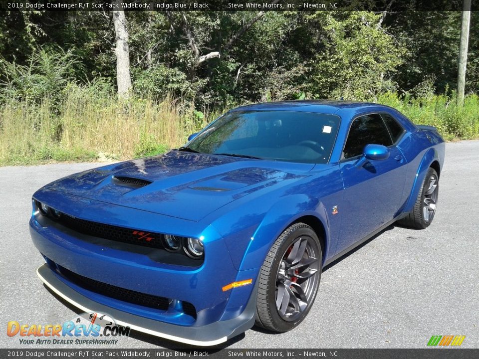 2019 Dodge Challenger R/T Scat Pack Widebody Indigo Blue / Black Photo #3