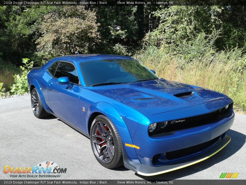2019 Dodge Challenger R/T Scat Pack Widebody Indigo Blue / Black Photo #5