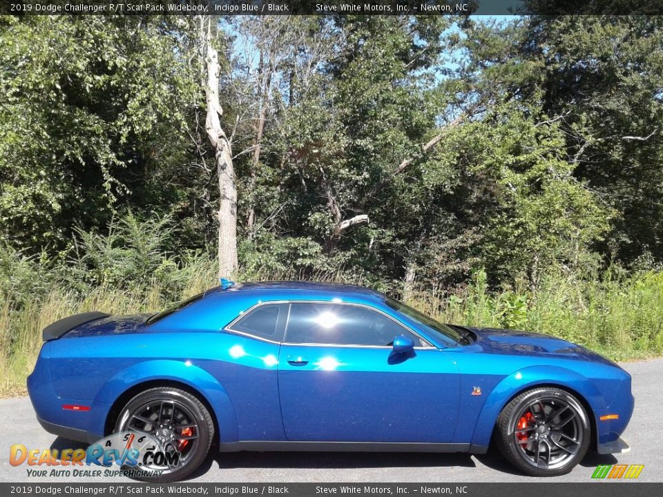 2019 Dodge Challenger R/T Scat Pack Widebody Indigo Blue / Black Photo #6