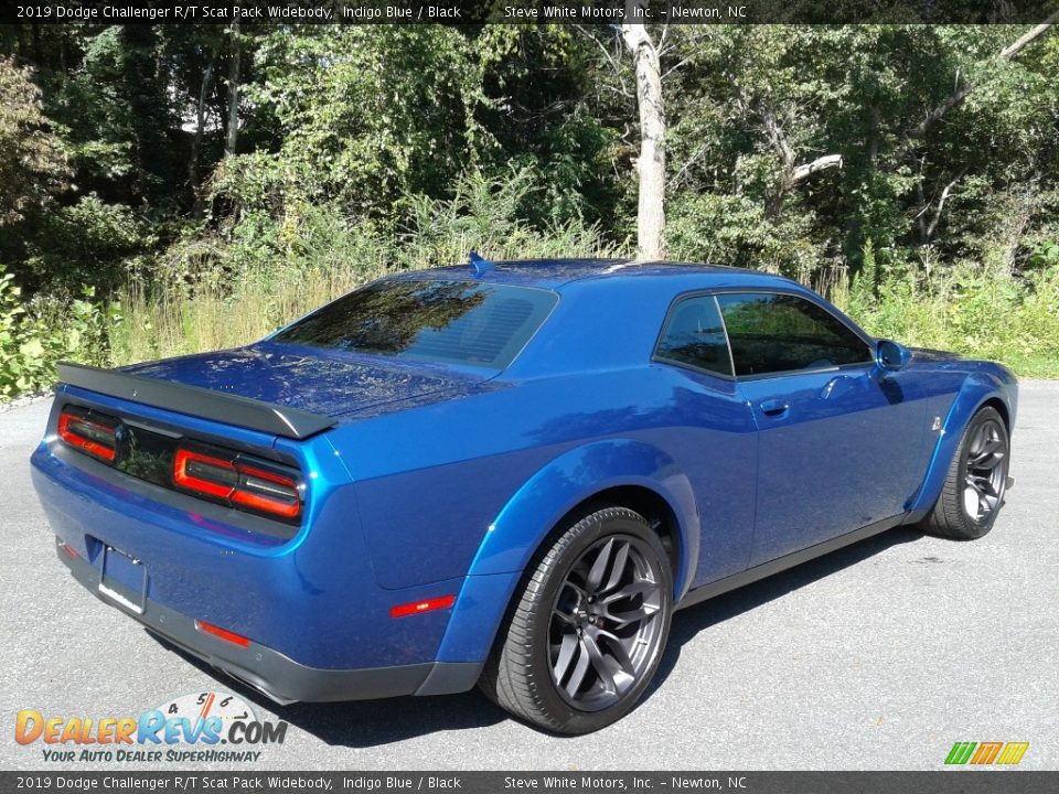 2019 Dodge Challenger R/T Scat Pack Widebody Indigo Blue / Black Photo #7