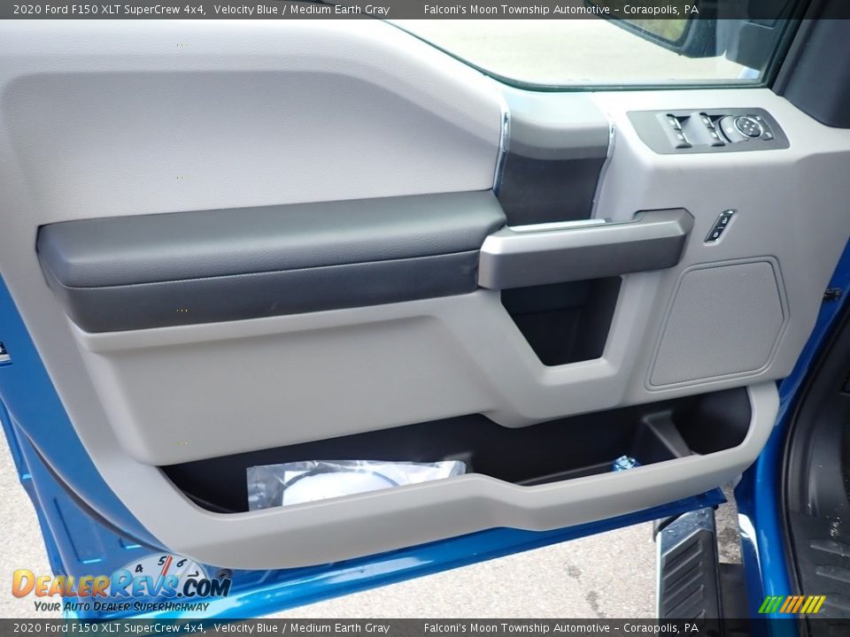 2020 Ford F150 XLT SuperCrew 4x4 Velocity Blue / Medium Earth Gray Photo #11