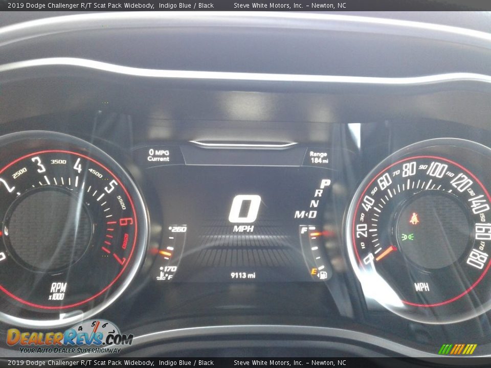 2019 Dodge Challenger R/T Scat Pack Widebody Indigo Blue / Black Photo #20