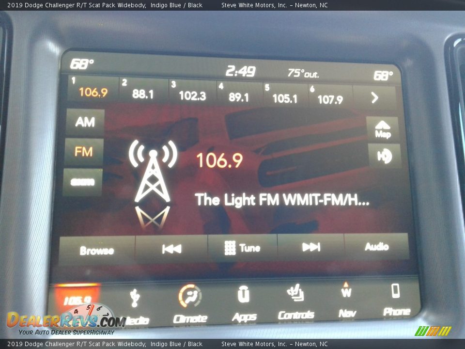 2019 Dodge Challenger R/T Scat Pack Widebody Indigo Blue / Black Photo #21