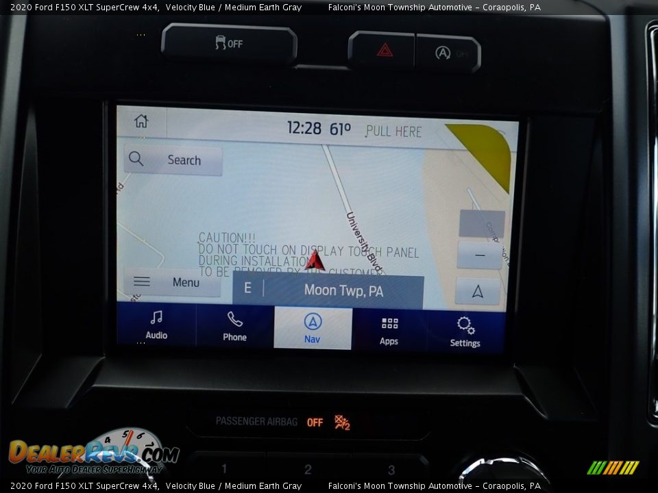 2020 Ford F150 XLT SuperCrew 4x4 Velocity Blue / Medium Earth Gray Photo #14