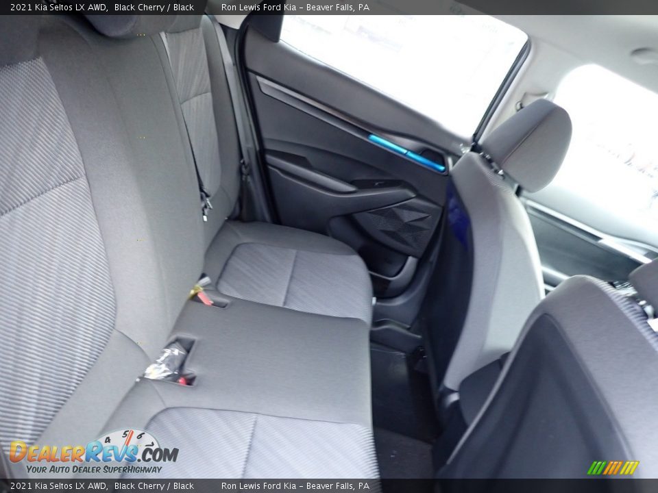 2021 Kia Seltos LX AWD Black Cherry / Black Photo #9
