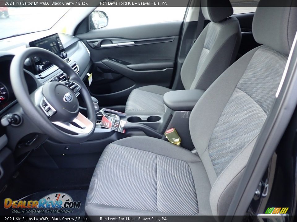 2021 Kia Seltos LX AWD Black Cherry / Black Photo #12