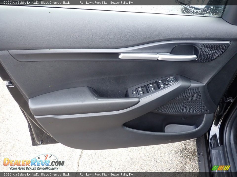 2021 Kia Seltos LX AWD Black Cherry / Black Photo #13