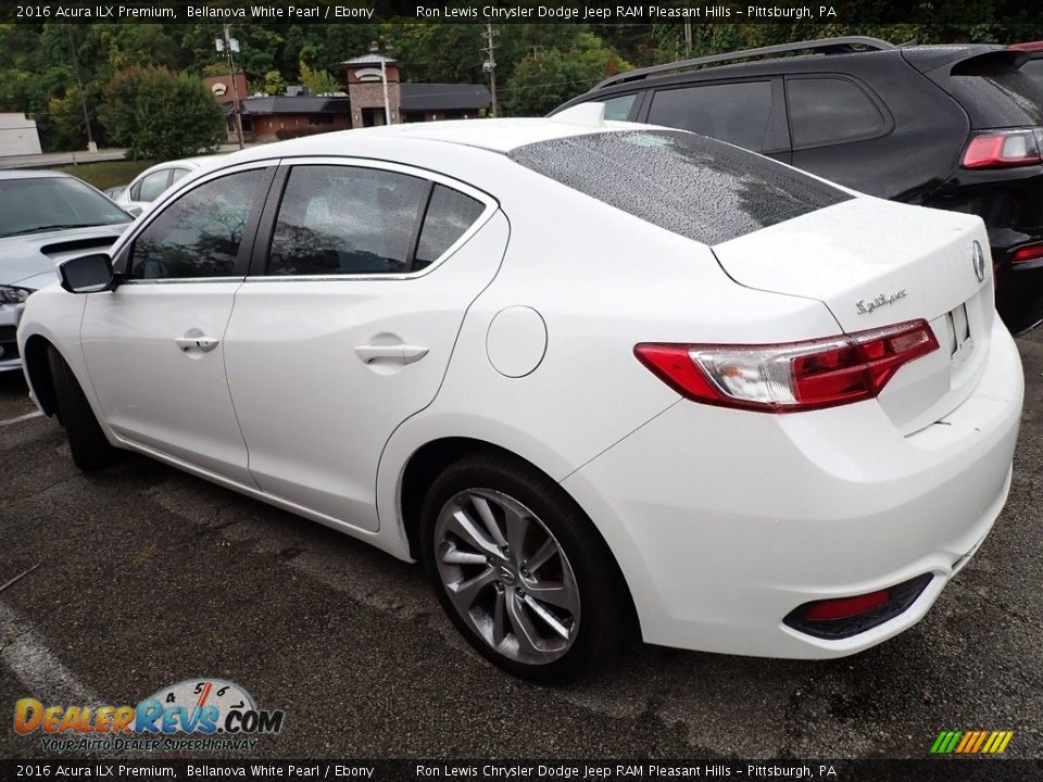 2016 Acura ILX Premium Bellanova White Pearl / Ebony Photo #3