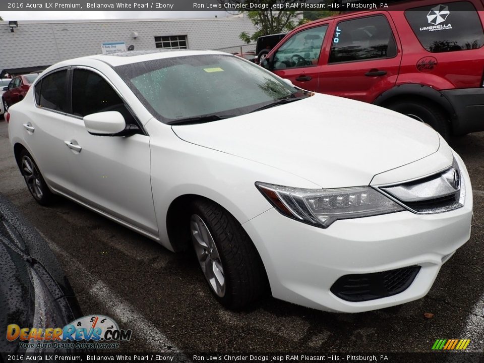 2016 Acura ILX Premium Bellanova White Pearl / Ebony Photo #5