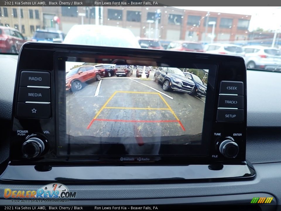 2021 Kia Seltos LX AWD Black Cherry / Black Photo #16