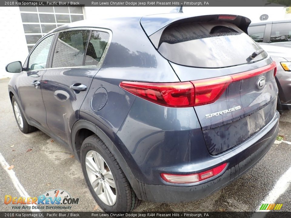 2018 Kia Sportage LX Pacific Blue / Black Photo #3