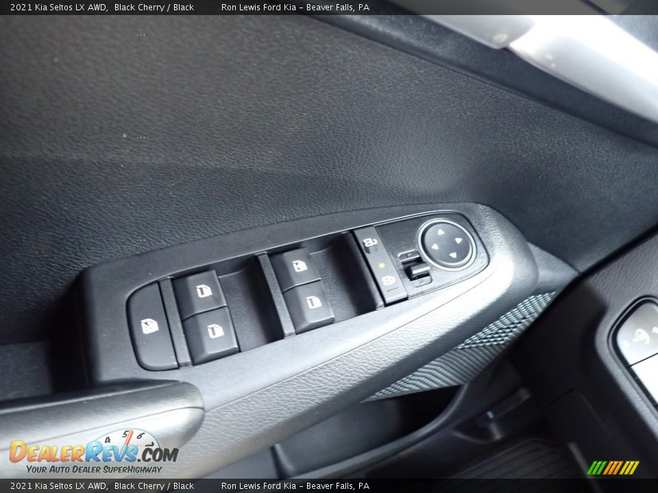 2021 Kia Seltos LX AWD Black Cherry / Black Photo #19