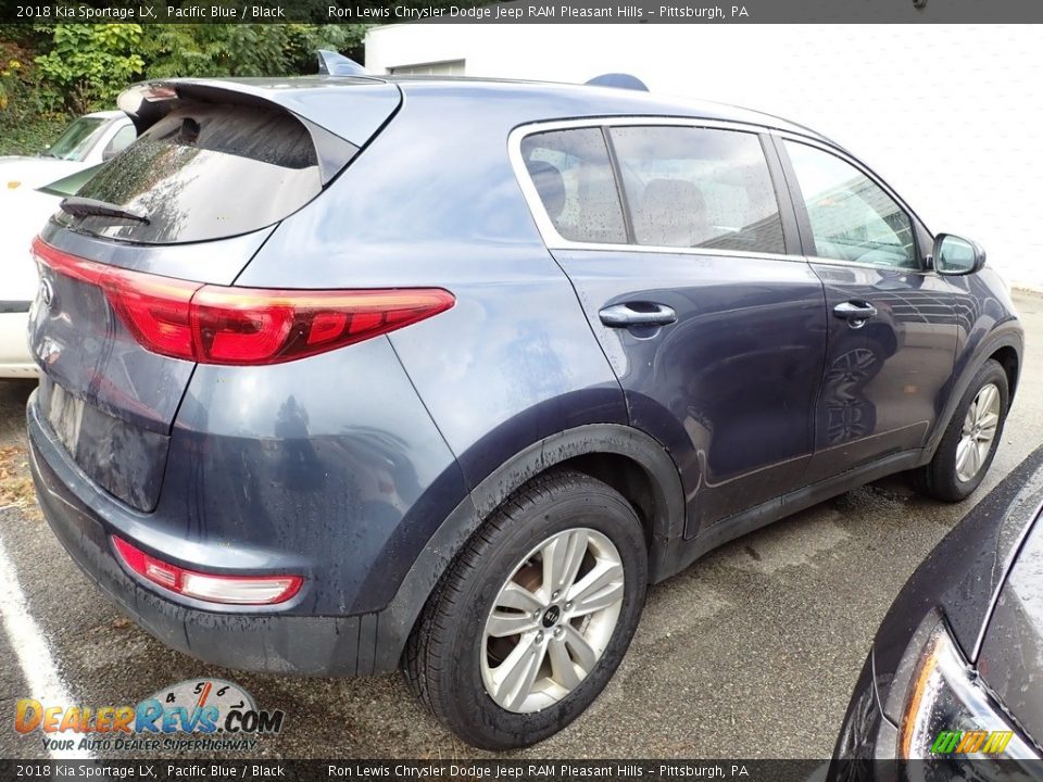 2018 Kia Sportage LX Pacific Blue / Black Photo #4