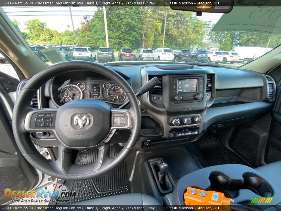 Dashboard of 2019 Ram 5500 Tradesman Regular Cab 4x4 Chassis Photo #2