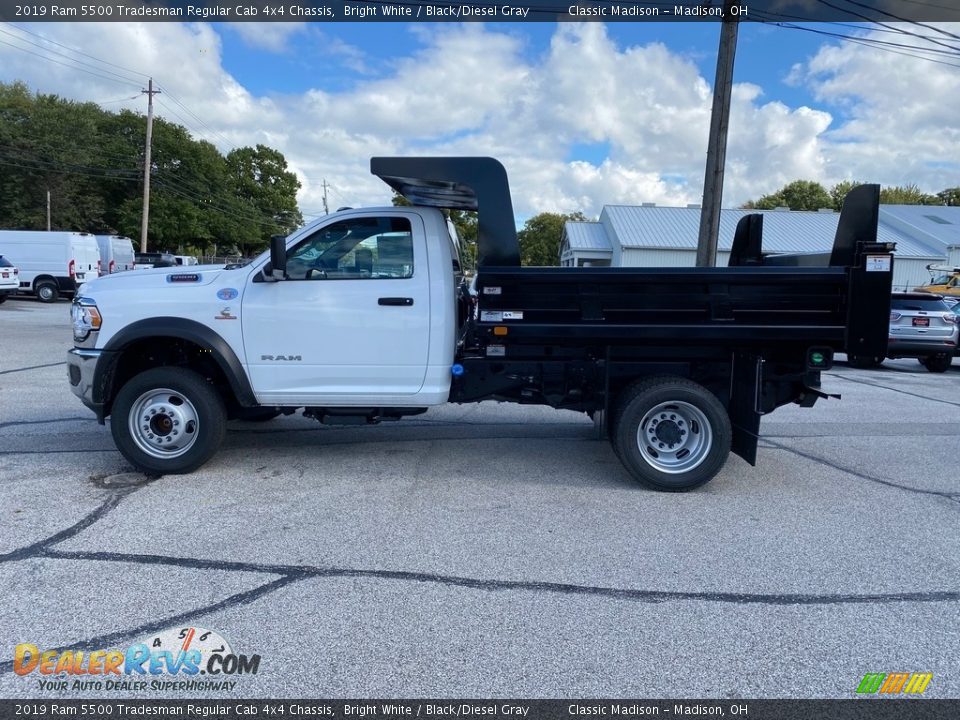 Bright White 2019 Ram 5500 Tradesman Regular Cab 4x4 Chassis Photo #5