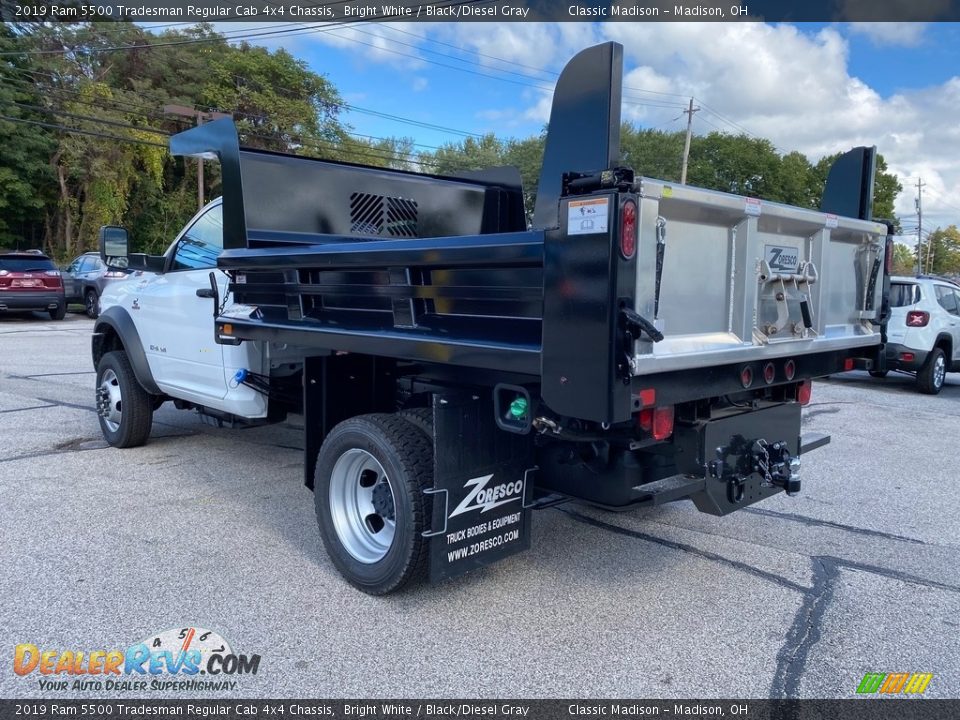 2019 Ram 5500 Tradesman Regular Cab 4x4 Chassis Bright White / Black/Diesel Gray Photo #6