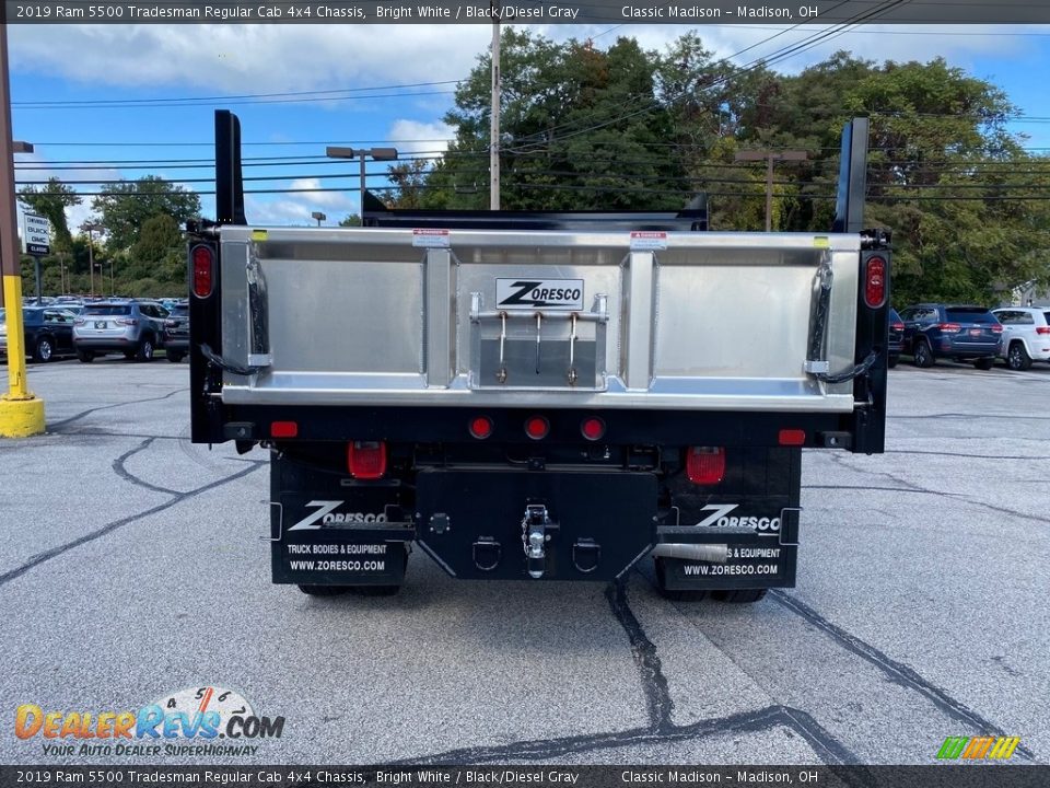 2019 Ram 5500 Tradesman Regular Cab 4x4 Chassis Bright White / Black/Diesel Gray Photo #7