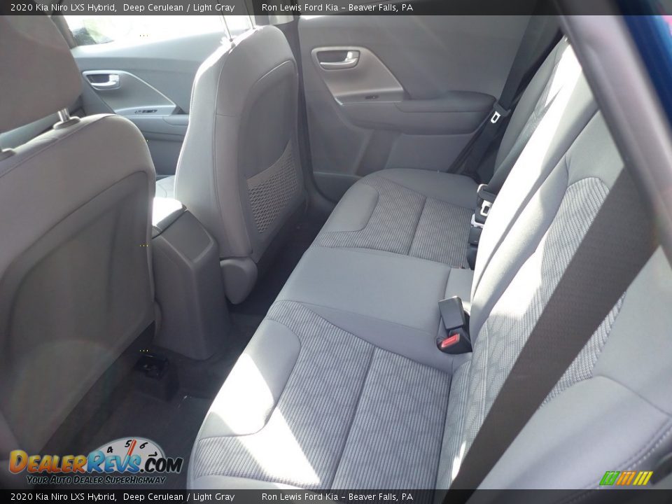 2020 Kia Niro LXS Hybrid Deep Cerulean / Light Gray Photo #11