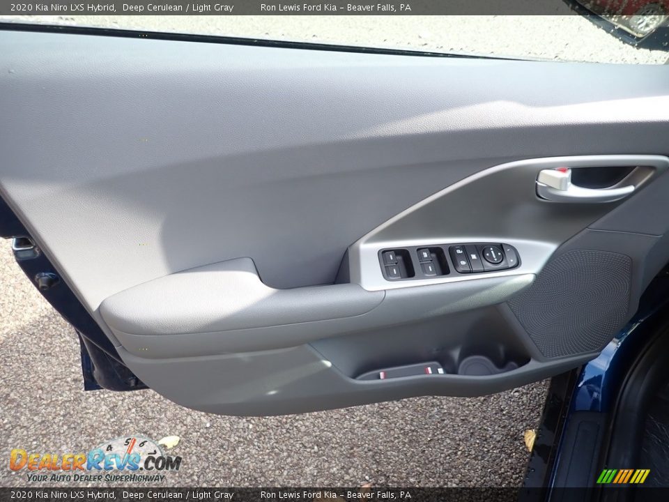 2020 Kia Niro LXS Hybrid Deep Cerulean / Light Gray Photo #13