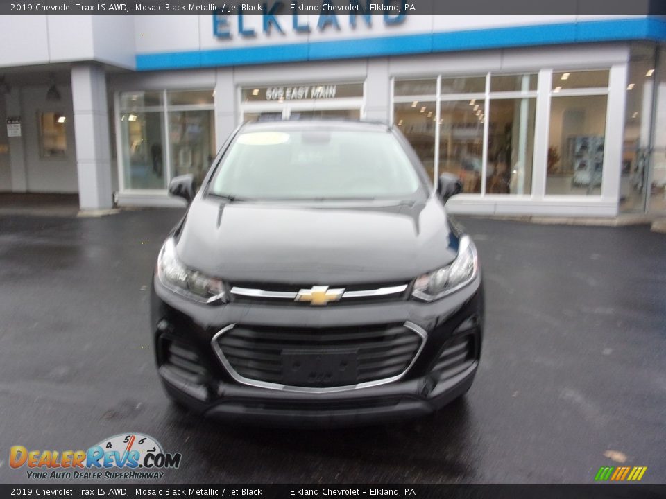 2019 Chevrolet Trax LS AWD Mosaic Black Metallic / Jet Black Photo #2