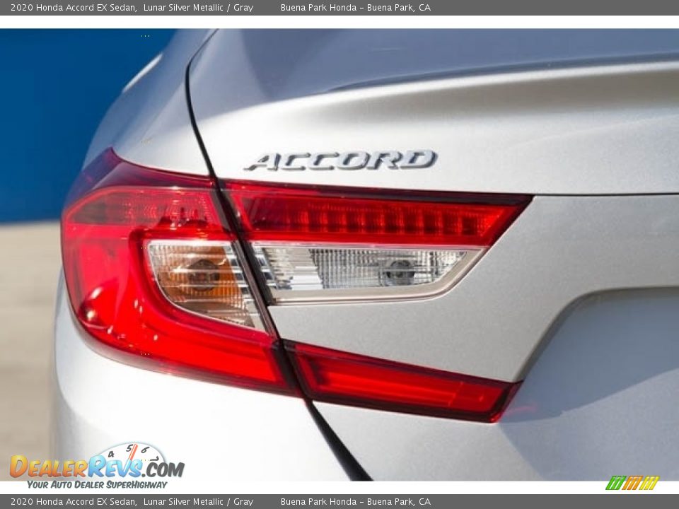 2020 Honda Accord EX Sedan Lunar Silver Metallic / Gray Photo #7