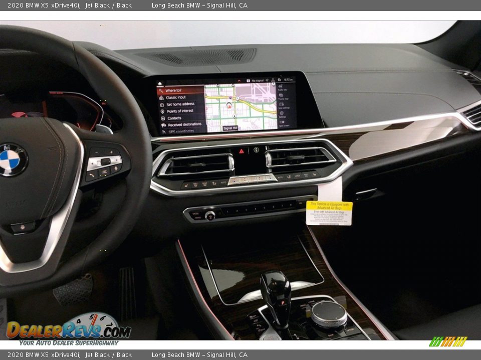 2020 BMW X5 xDrive40i Jet Black / Black Photo #5
