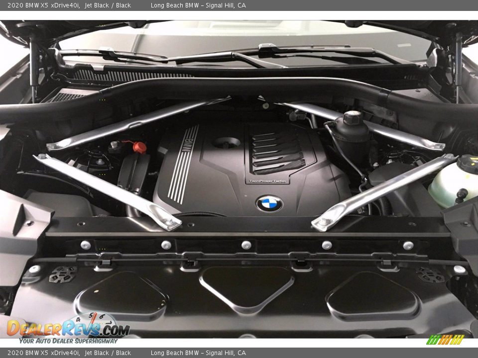 2020 BMW X5 xDrive40i Jet Black / Black Photo #8