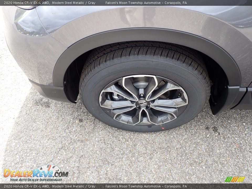 2020 Honda CR-V EX-L AWD Modern Steel Metallic / Gray Photo #2