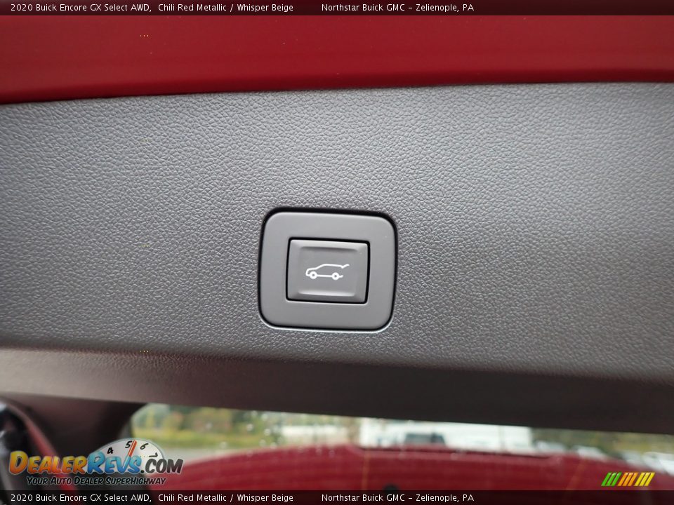 2020 Buick Encore GX Select AWD Chili Red Metallic / Whisper Beige Photo #8