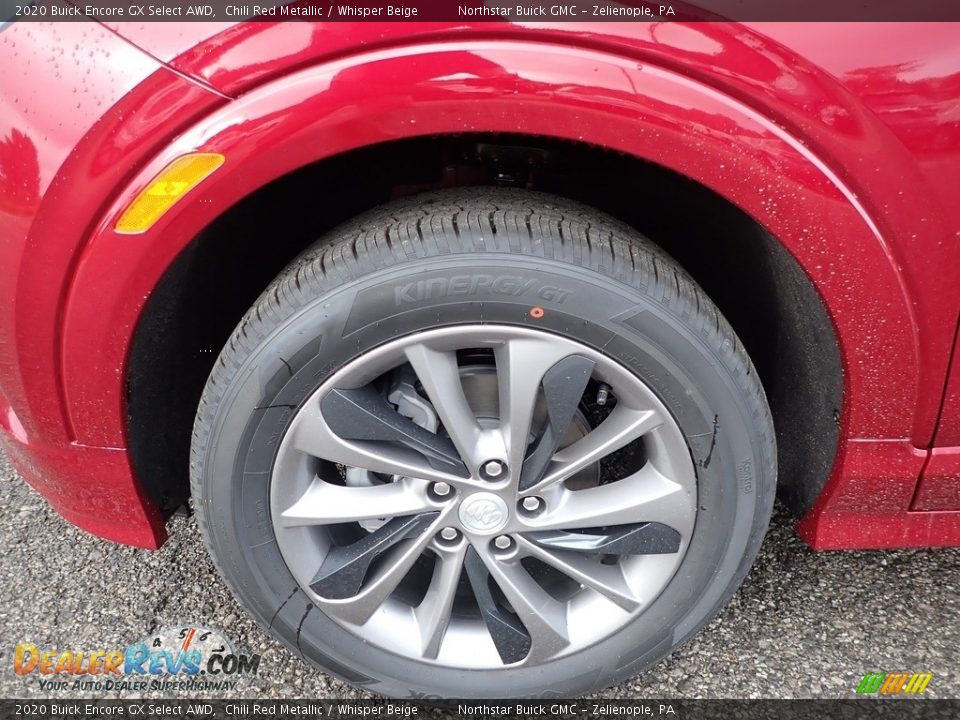 2020 Buick Encore GX Select AWD Chili Red Metallic / Whisper Beige Photo #11