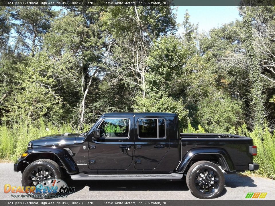 Black 2021 Jeep Gladiator High Altitude 4x4 Photo #1