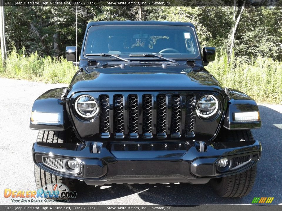 2021 Jeep Gladiator High Altitude 4x4 Black / Black Photo #3