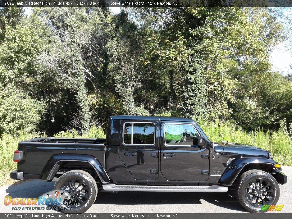 Black 2021 Jeep Gladiator High Altitude 4x4 Photo #5