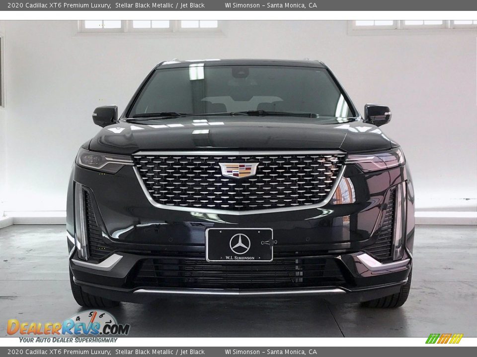 2020 Cadillac XT6 Premium Luxury Stellar Black Metallic / Jet Black Photo #2