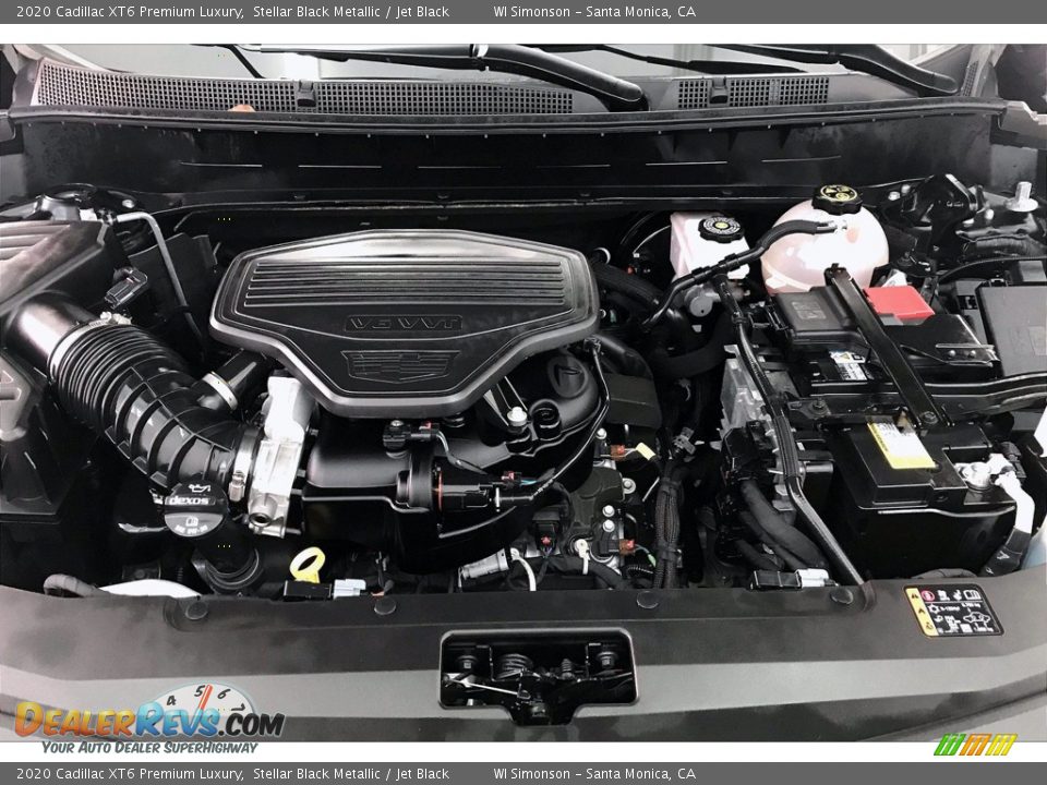 2020 Cadillac XT6 Premium Luxury 3.6 Liter DOHC 24-Valve VVT V6 Engine Photo #9