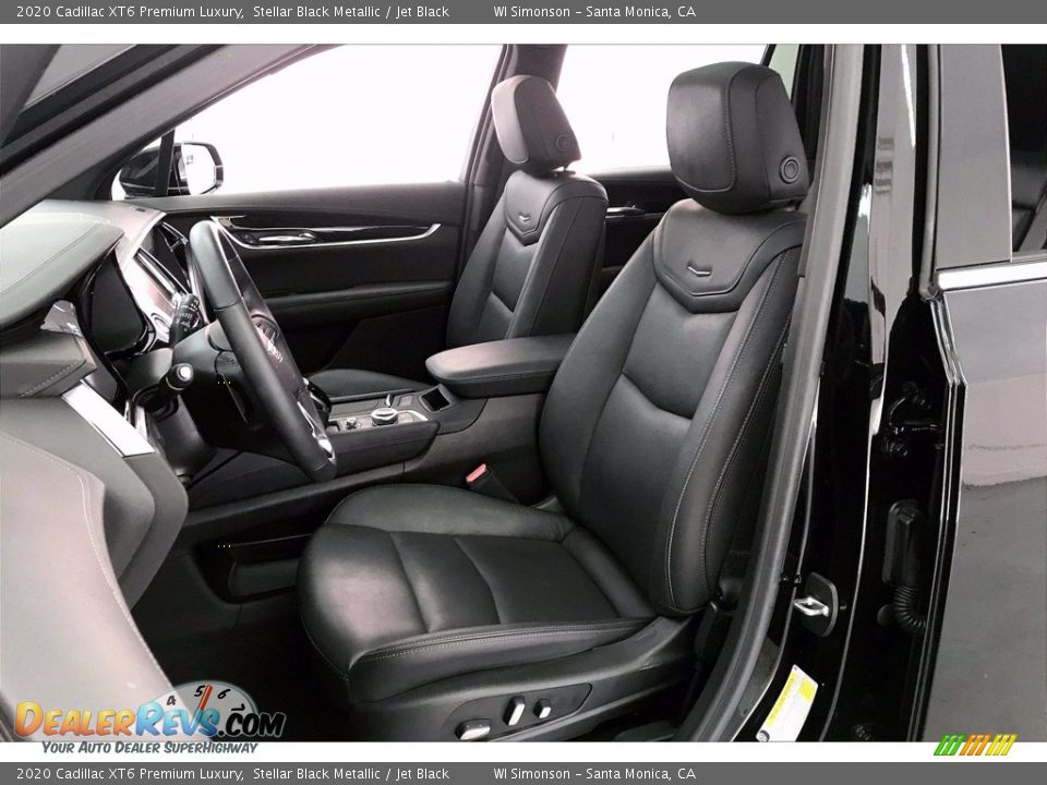 2020 Cadillac XT6 Premium Luxury Stellar Black Metallic / Jet Black Photo #14