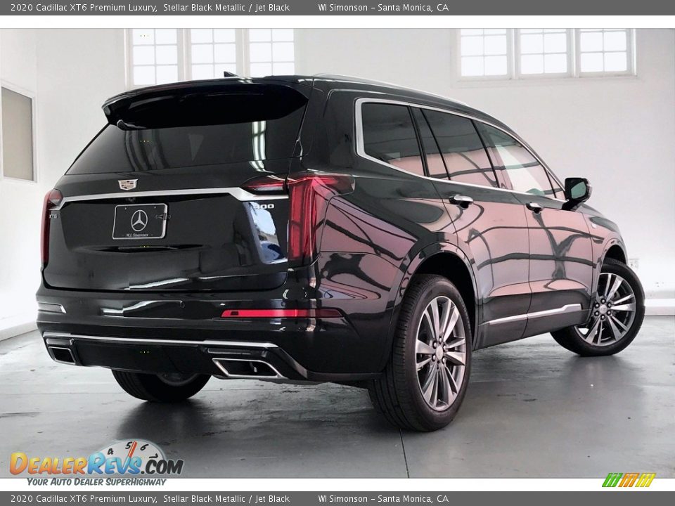 2020 Cadillac XT6 Premium Luxury Stellar Black Metallic / Jet Black Photo #16