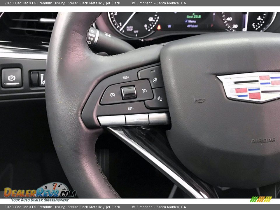 2020 Cadillac XT6 Premium Luxury Steering Wheel Photo #18
