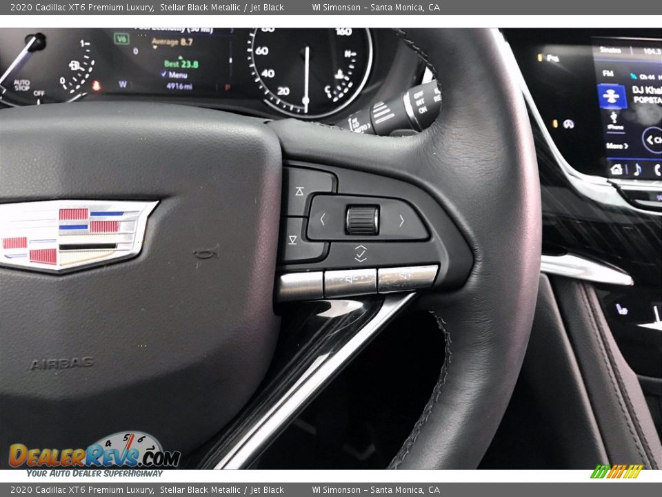 2020 Cadillac XT6 Premium Luxury Steering Wheel Photo #19