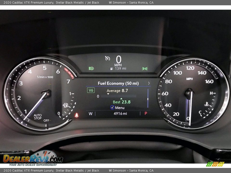 2020 Cadillac XT6 Premium Luxury Gauges Photo #20