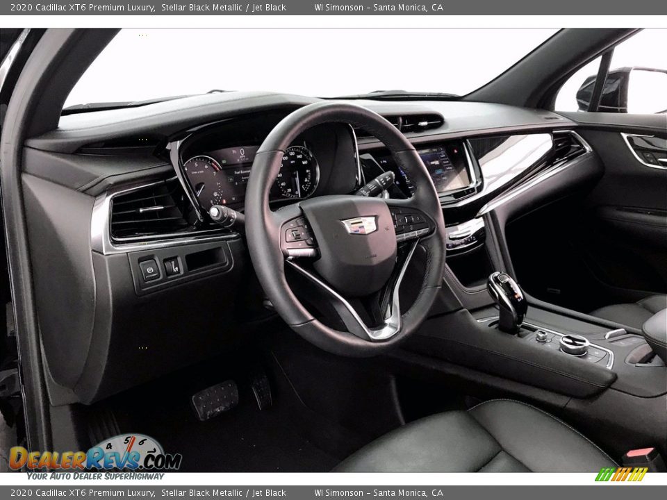 2020 Cadillac XT6 Premium Luxury Stellar Black Metallic / Jet Black Photo #22