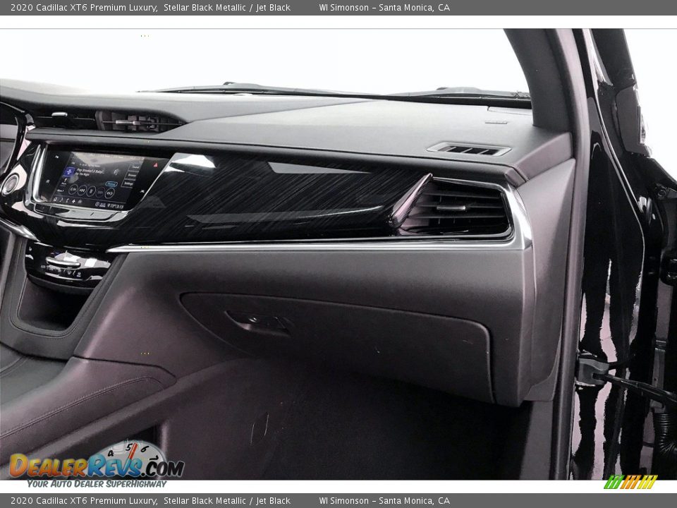 2020 Cadillac XT6 Premium Luxury Stellar Black Metallic / Jet Black Photo #28