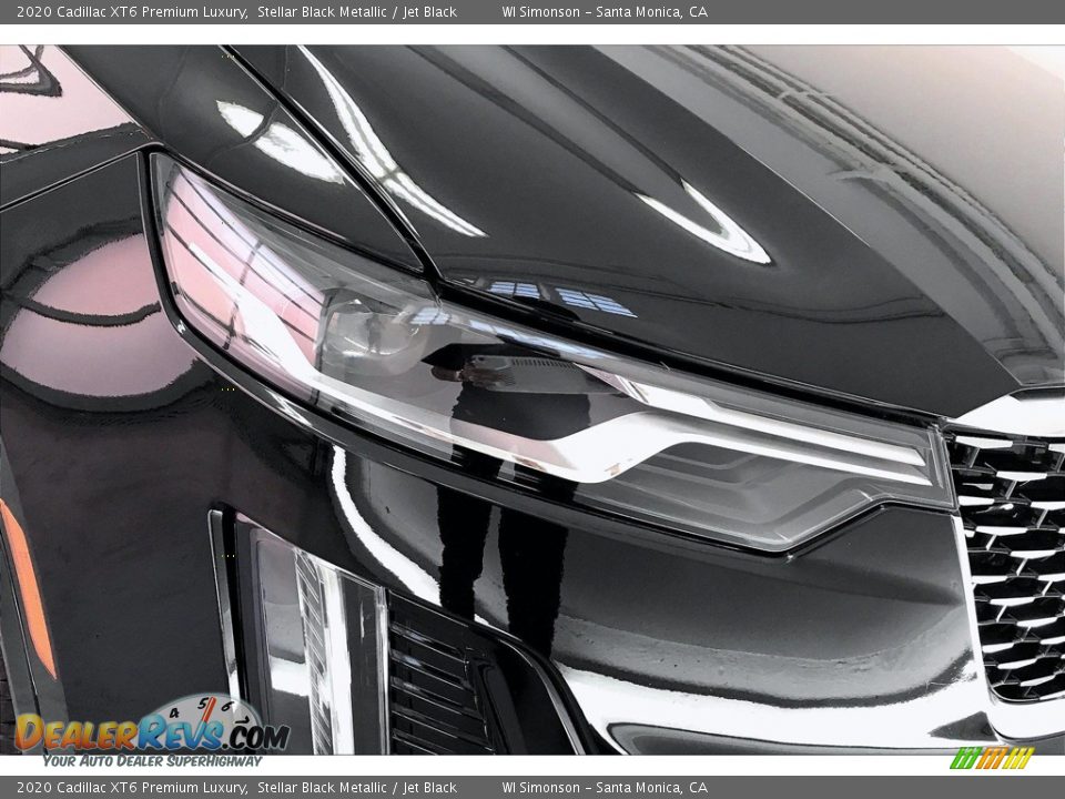 2020 Cadillac XT6 Premium Luxury Stellar Black Metallic / Jet Black Photo #32