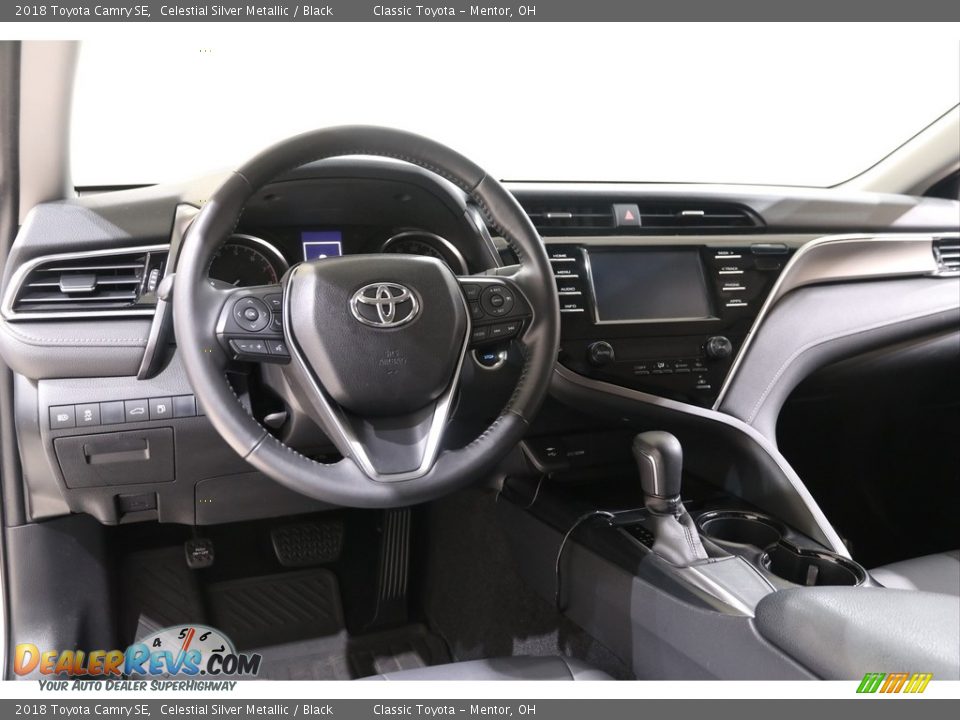 2018 Toyota Camry SE Celestial Silver Metallic / Black Photo #6