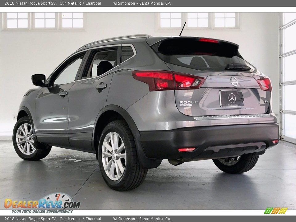 2018 Nissan Rogue Sport SV Gun Metallic / Charcoal Photo #10