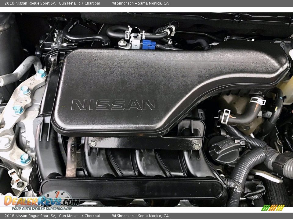 2018 Nissan Rogue Sport SV Gun Metallic / Charcoal Photo #30